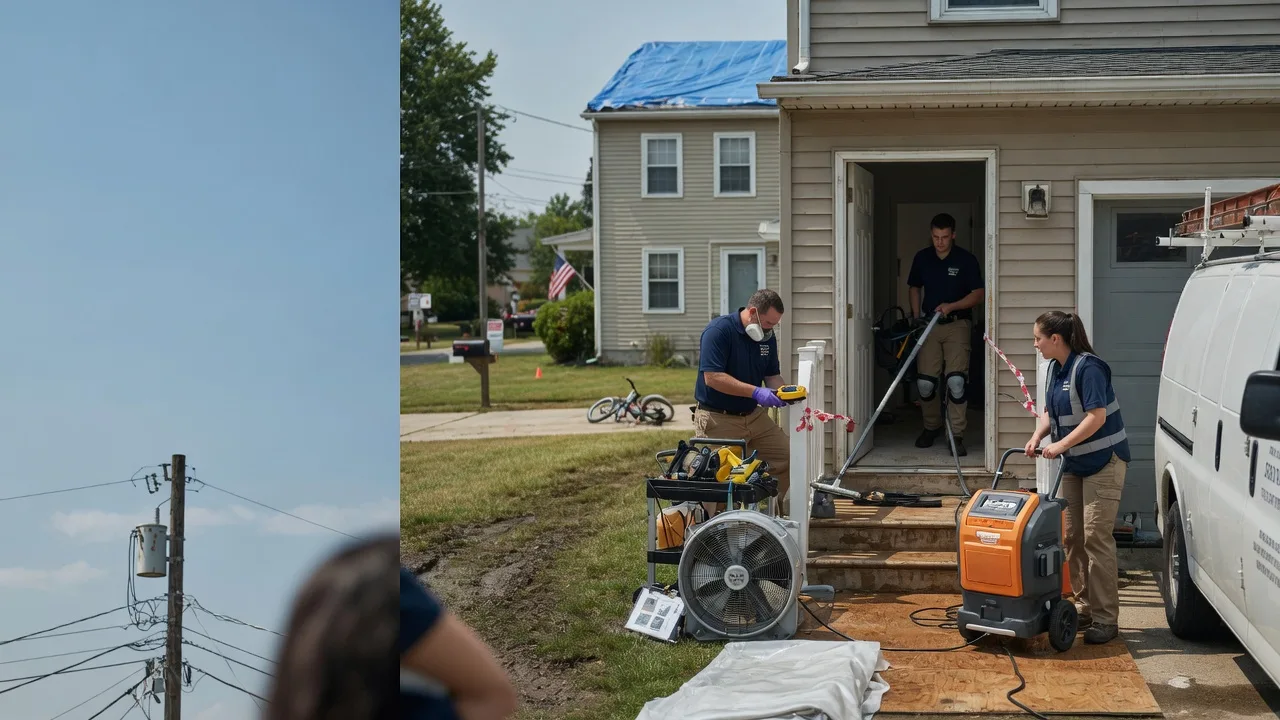 Water Damage Repair in Valencia, PA near me